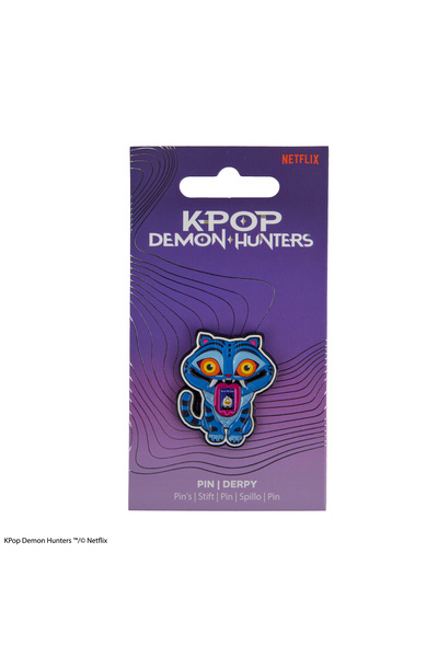 Cinereplicas K-Pop Κυνηγοί Δαιμόνων Ντέρπι Επίσημη Καρφίτσα Σμάλτου