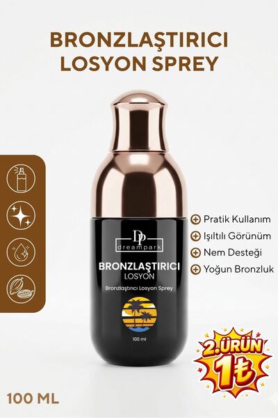 DREAMPARK Bronzlaşma, Yoğun Bronzlaşma, Bronzlaştırıcı Yağ 100 ml