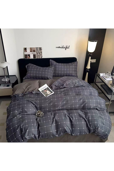 OEM Duvet Cover Set for 1 person bed, 4 pieces, Finet, JHN, AURA-0817