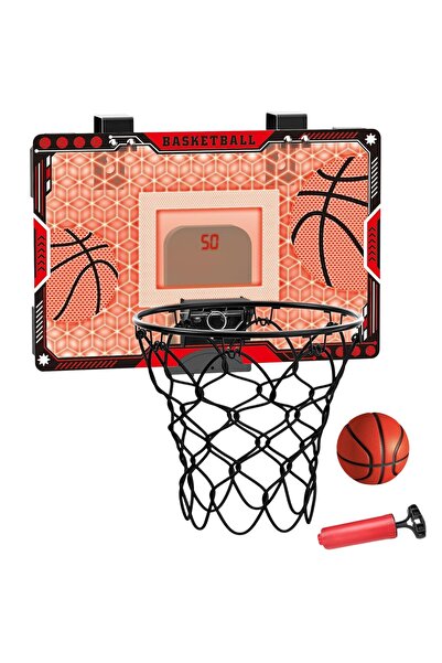 Cyrax Coș de baschet pentru copii, 41x27.5x5 cm Multicolor