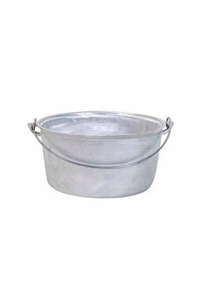 FOXMAG24 Κατσαρόλα φαγητού αλουμινίου 5 λίτρων με επίπεδο πάτο και καπάκι