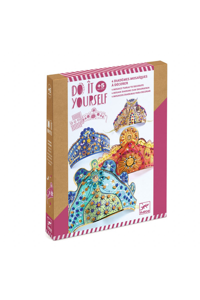djeco Joc creativ de confecționare bentițe DIY