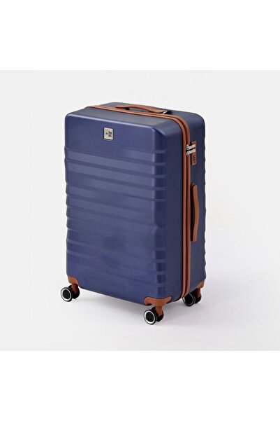 ZanaCasei Βαλίτσα - Ταξιδιωτικό Τρόλεϊ Μπλε 58L