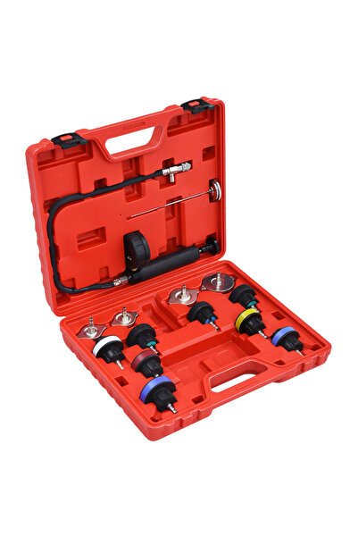 vidaxl Κιτ Ελέγχου Στεγανότητας Κυκλώματος Ψύξης 14 τεμ.