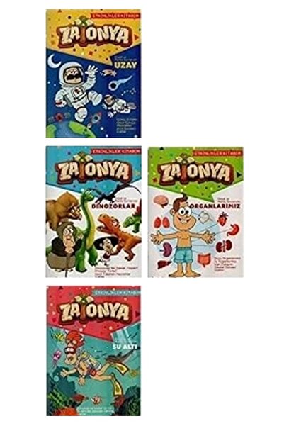Düşyeri Yayınları Zatonya Activities Book 4 Books
