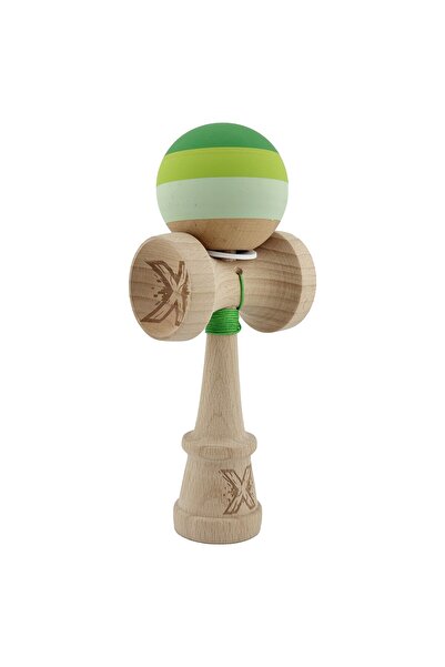 Cyrax Kendama X Original, 62/65 cm Sfoară cu gradient verde