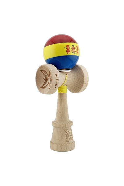 Cyrax Kendama X Original, Sfoară 62/65 cm Multicoloră