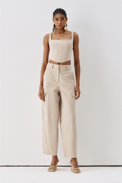 Sagaza Studio SS6151 Μπουστιέρα με λεπτομέρεια από κορδόνια στην πλάτη