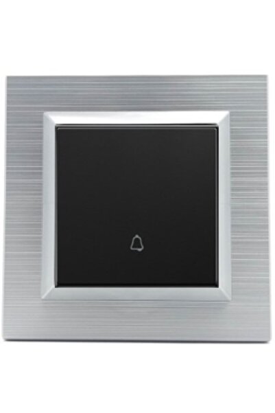 Huzur Elektrik Ovivo Quantum Silver Bell Switch