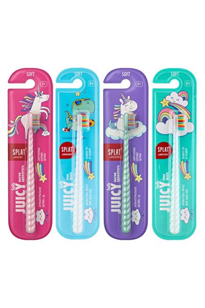 Splat Juicy Lab Uni Magic Çocuk Diş Fırçası 4+ Yaş 1 Adet