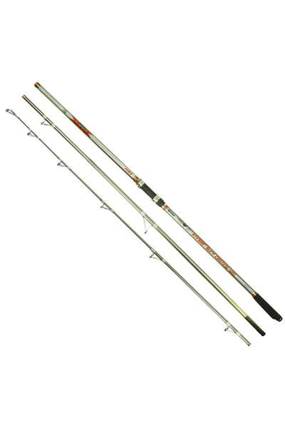 CAPTAIN 1453 Stinger 420cm 3 Parça Surf Kamış 100-250gr Atar