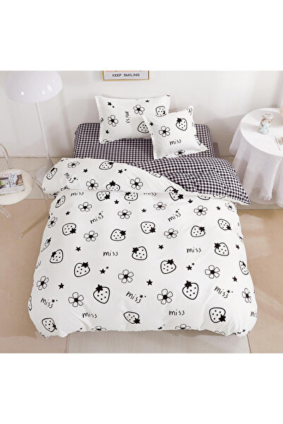 OEM Duvet Cover Set with Stretchy for 1 person bed, 4 pieces, JHN, Finet, AUR...