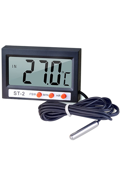 zola Ψηφιακό θερμόμετρο με αισθητήρα, για ενυδρείο, ψυγείο, οθόνη LCD, καλώδι...