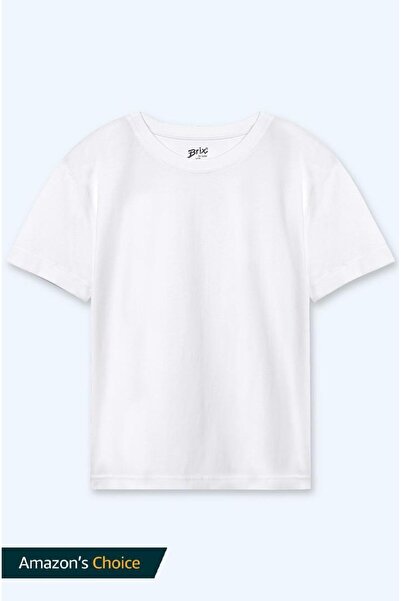 Brix Γυναικείο κοντομάνικο μπλουζάκι άνετης εφαρμογής 100% βαμβάκι 3507 Λευκό...