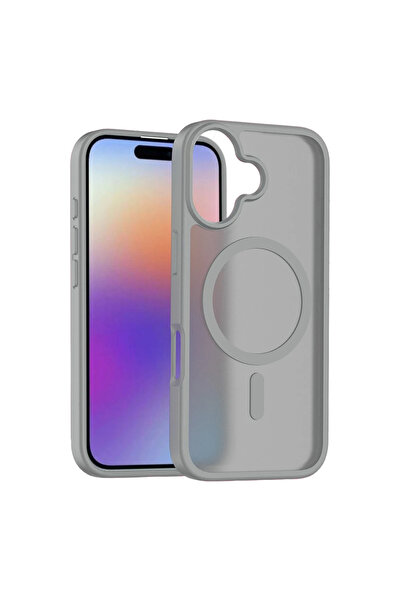 UnDePlus Apple iPhone 17 Kılıf M-safe ile Uyumlu Mat Yüzey Jota Kapak