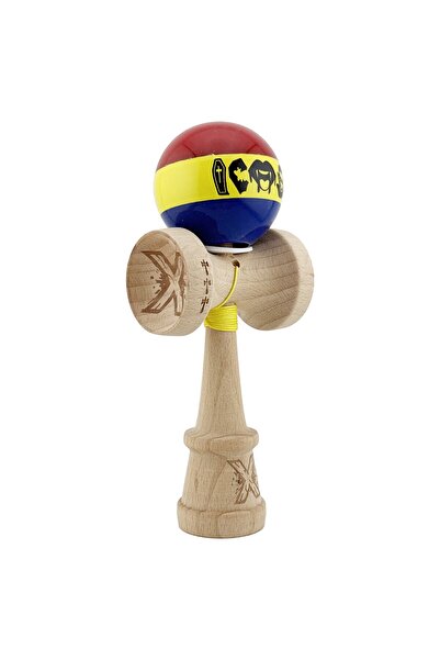Cyrax Kendama X Original, Sfoară 62/65 cm Multicoloră