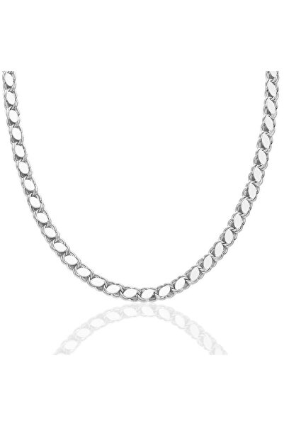 Asker Jewelry Arpa Pullu Zincir Kolye - 925 Ayar Gümüş