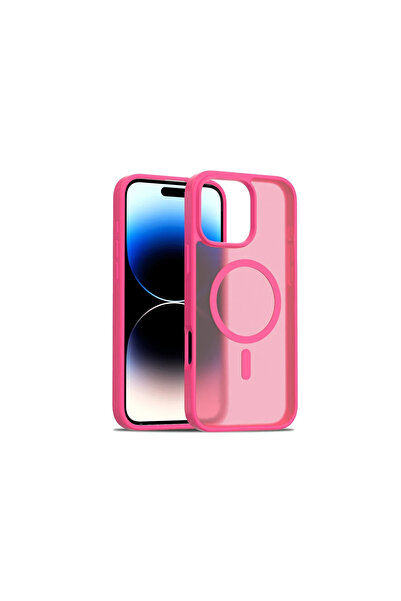 UnDePlus Apple iPhone 16 Pro Max Kılıf M-safe ile Uyumlu Mat Yüzey Jota Kapak