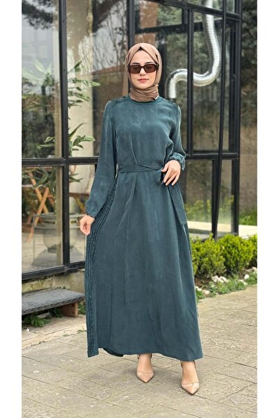 MissWhence Nervüllü Elbise 39833