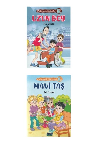 Aktif Zeka Yayınları Uzun Boy-Mavi Taş-3Sınıf Matematik Hikayeleri 2 Kitap