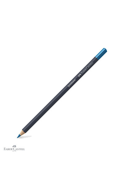 Faber Castell Creion colorat Faber-Castell Goldfaber, turcoaz cobalt 153, min...