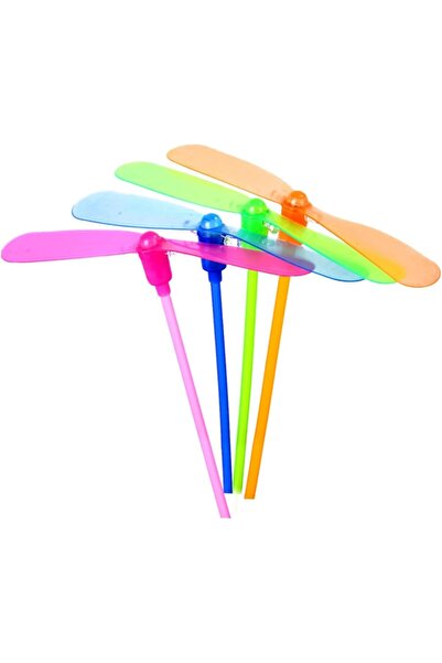 Cyrax Set de 4 jucării libelule zburătoare cu lumini multicolore