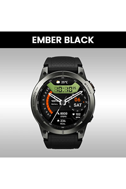 Choice Ember Black Zeblaze Stratos 3 PRO GPS Smart Watch 1.43" AMOLED Display...