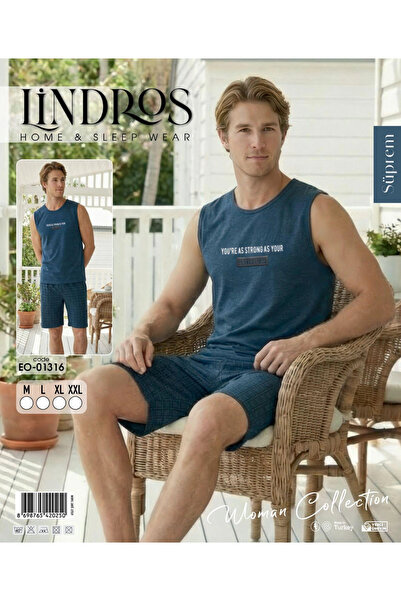 Freshness Lindros Eo-01316 Ανδρικό Σετ Σορτς Μονόχρωμο με Μανίκια Zero