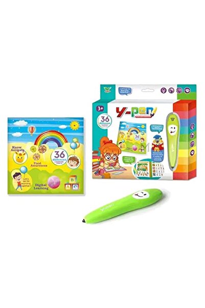 Toybox كتاب إلكتروني للأطفال، جهاز تعليمي ذكي مع قلم قراءة ناطق، لعبة تعليمية...