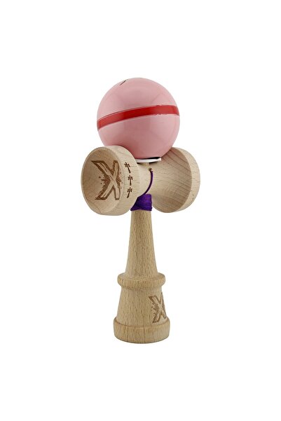 Cyrax Kendama X Original Silken, 55 cm Șnur roz