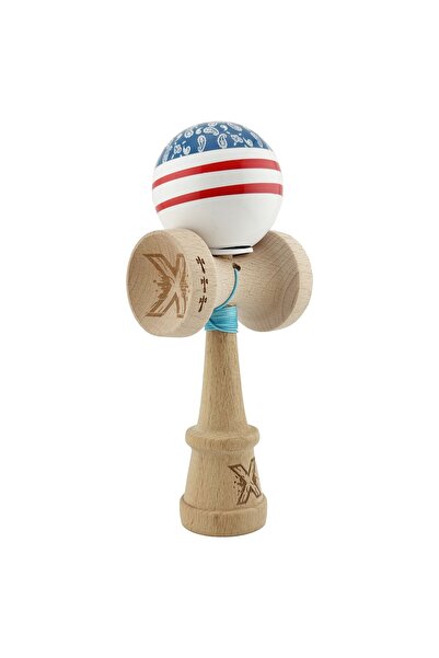Cyrax Kendama X Original CHICANOS, 55 cm Albastru/Alb