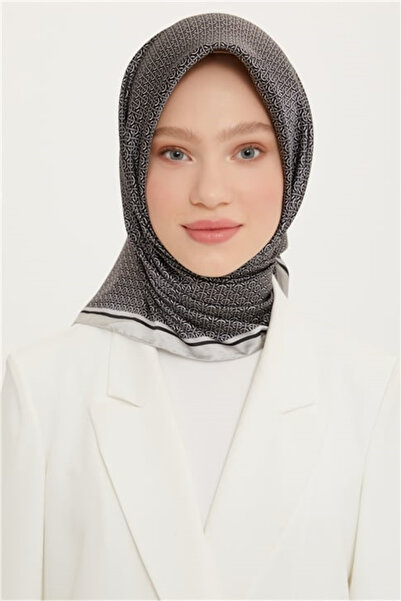 Armine Silk Scarf Nostalgia - 8733-12 Gray Twill