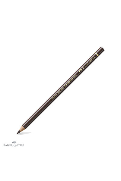 Faber Castell Creion colorat Faber-Castell Polychromos, nuanță maro, mină de ...