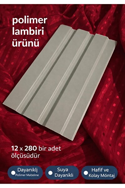 polimer LAMBİRİ VİZYON RENK 12 x 280 EV OFİS DEKOR