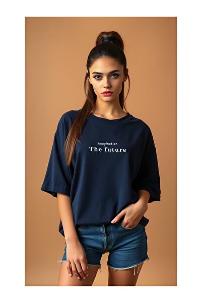 ZİYMO ΤΟ ΜΕΛΛΟΝ ΓΡΑΠΤΟ ΓΥΝΑΙΚΕΙΟ OVERSIZE T-SHIRT