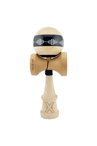 Cyrax Kendama X FREQUENCY Original, 55 cm Sfoară neagră/maro