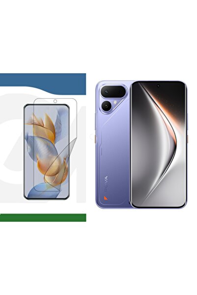 Ecr Mobile Tecno Pova Curve 2 ile Uyumlu Hidrojel Nano Film HD Şeffaf Ekran K...