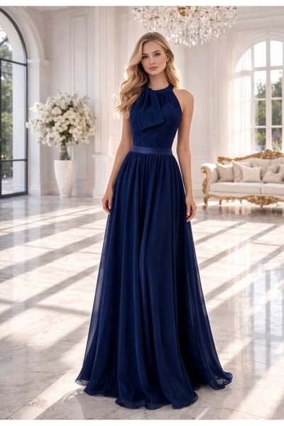 OEM Φόρεμα με πέπλο