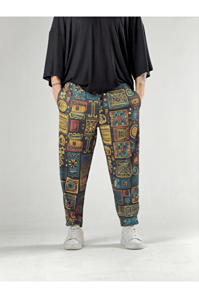 COCOPELLI Ανδρικό παντελόνι μπαγκέτα με σχέδια COC3105