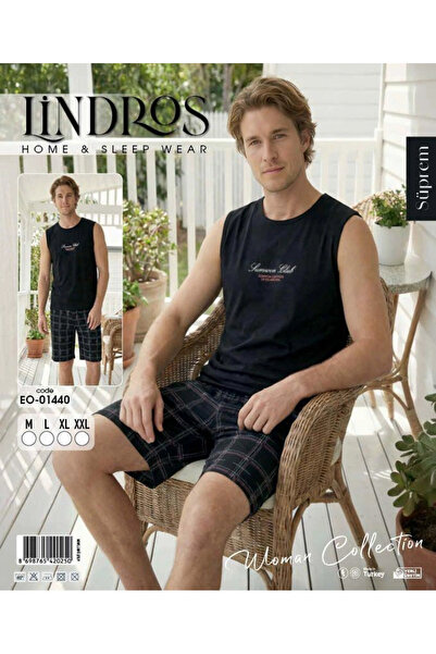 Freshness Lindros Eo-01440 Ανδρικό Σετ Σορτς Μονόχρωμο με Μηδενικά Μανίκια