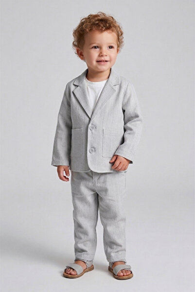 DMB BOYS & GIRLS Elastic Waist Jacket, Trousers, T-Shirt Combination, Special...