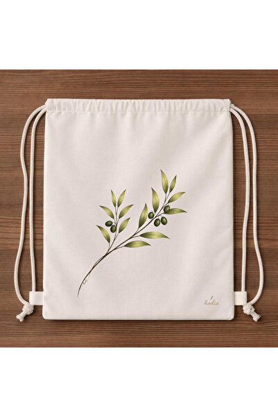 hodie collection حقيبة ظهر برباط مطبوع عليها غصن الزيتون من هودي، مقاس 40x45 ...