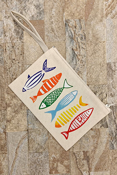 OBİDEV Desenli Minik Cüzdan, Clutch
