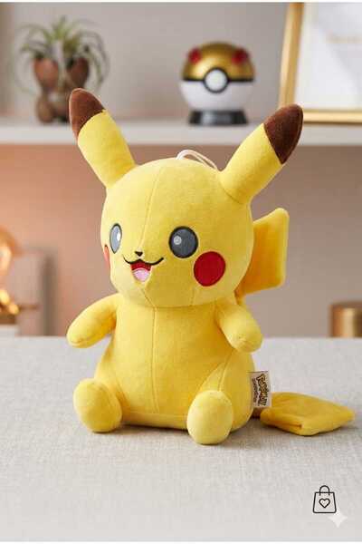 merve giyim söğüt Pikachu Peluş Oyuncak-38 cm