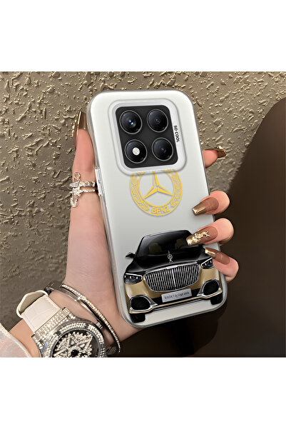 Hontinga Redmi Note 14 Pro 5g Compatible Silicone Edge Hard Back Anti-Fall Ph...