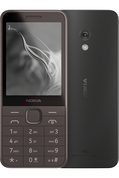 Nokia 235 4G (2024) Κινητό τηλέφωνο διπλής SIM με πλήκτρα (Αγγλικό Μενού) Μαύρο