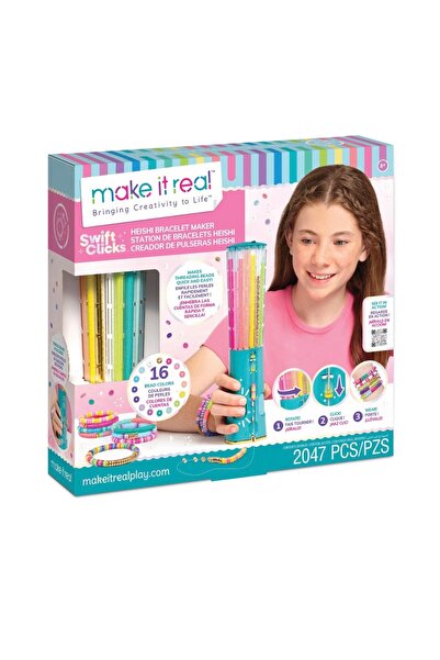 Make It Real Σετ χειροτεχνίας, 23 βραχιόλια, 16 χρώματα, 8+ ετών