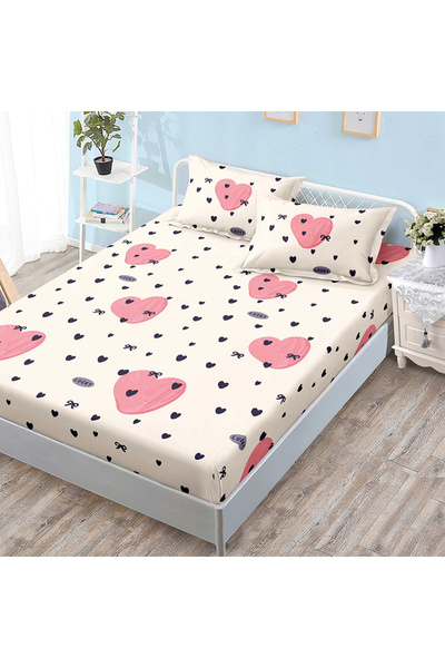 OEM Bed cover set 2 people 180x200cm + 2 pillowcases 50x80cm, JHN, AURA-0899