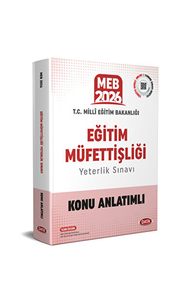 Data Yayınları 2026 MEB Eğitim Müfettişliği Yeterlilik Sınavı Konu Anlatımlı ...