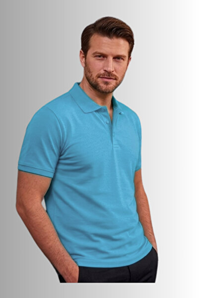 Baran Işık Premium 1. Classy Polo Collar Men's Lakos T-Shirt Comfortable Fit ...